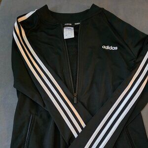 Adidas Black Tracksuit Jacket